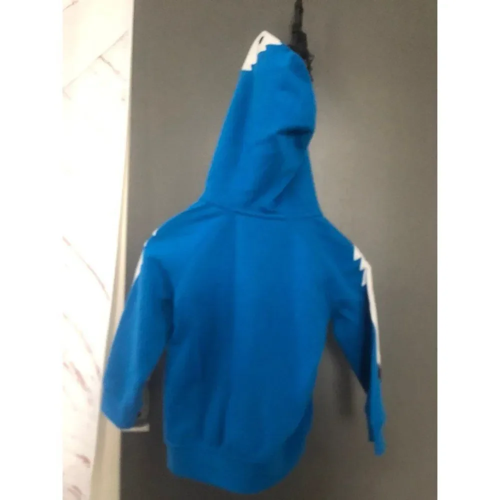 Gymboree size 2t yeti animal hoodie sweatshirt blue bnwt